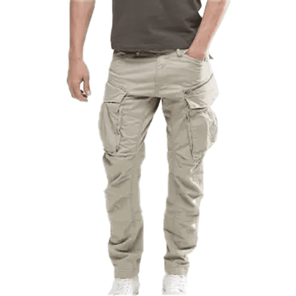 grey stylish pocket cargo trouser