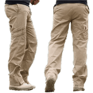 Khaki Chino Cargo Trouser