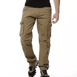 Khaki Multi Pocket Cargo Pant