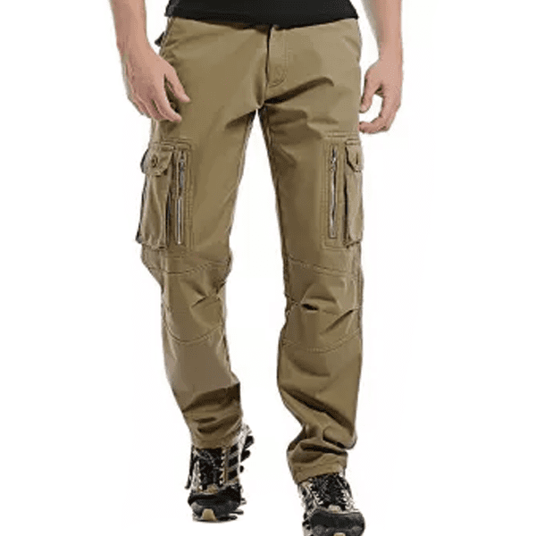 khaki stylish cargo trouser