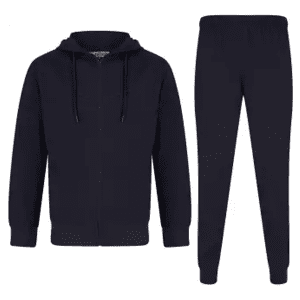 Navy Blue Hooded Tracksuit