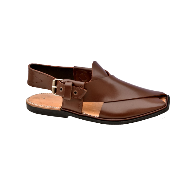 dark brown peshawari sandal for men 2