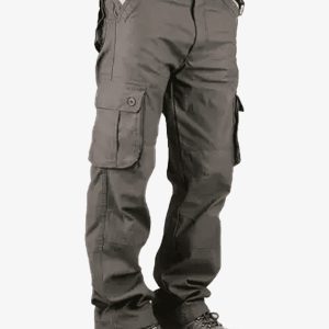 mens olive green six pockets cargo trouser