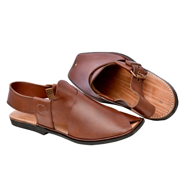 tan brown peshawari sandal for men 2