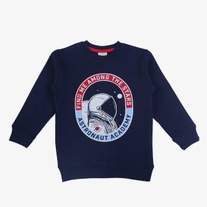Navy Blue Astronaut Sweatshirt