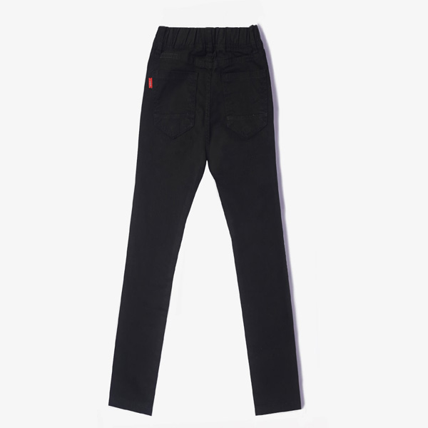 black coloured pull on pants for boys-2