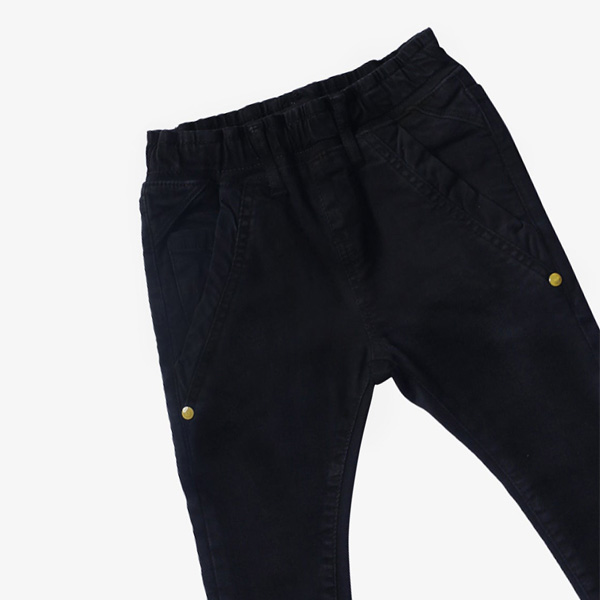 black cross pocket jeans for boys-3