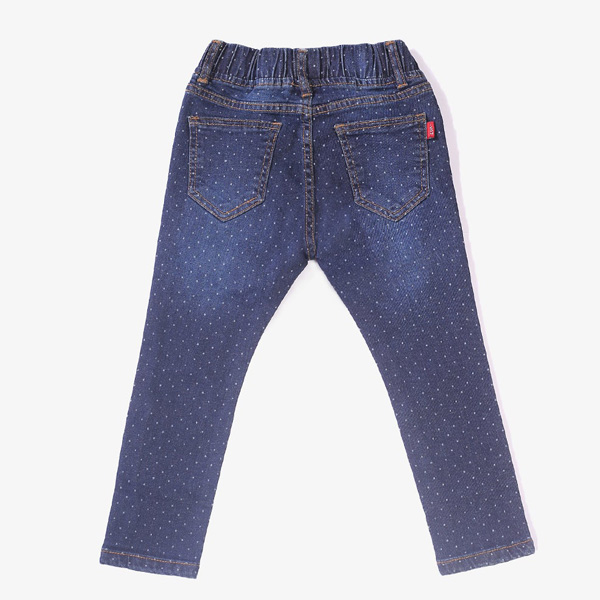 dark blue polka dot jeans for boys-2