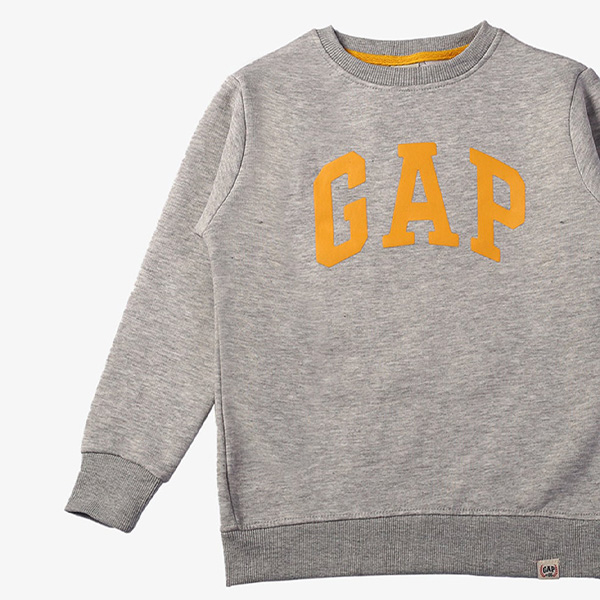 gap grey sweatshirt for boys-3 new