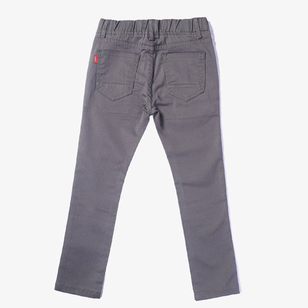 grey coloured pull on pants for boys-2