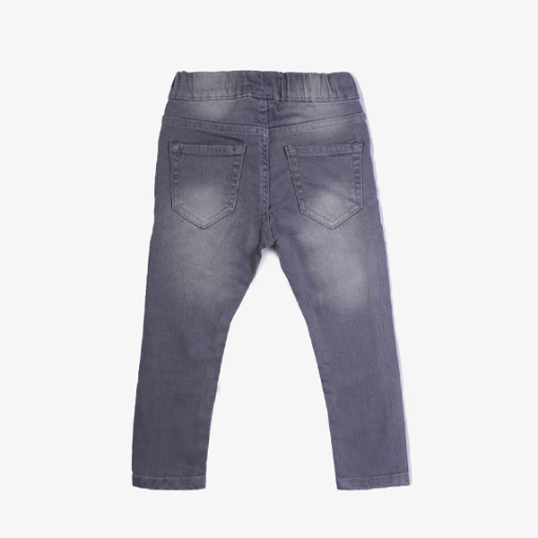 ikon grey drawstring waist jeans for boys-3-new