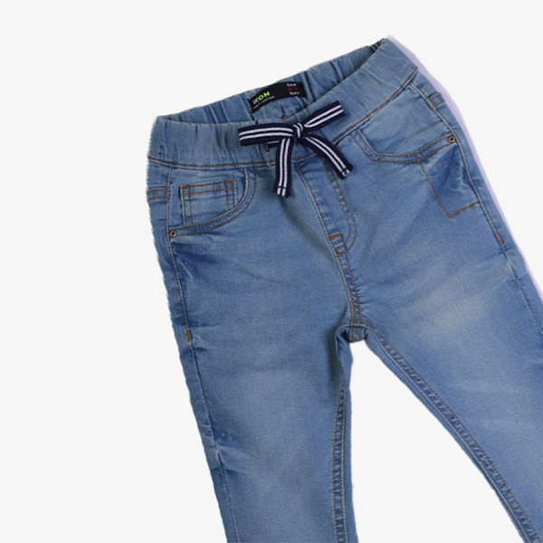 light blue basic pull on jeans for baby boys-2