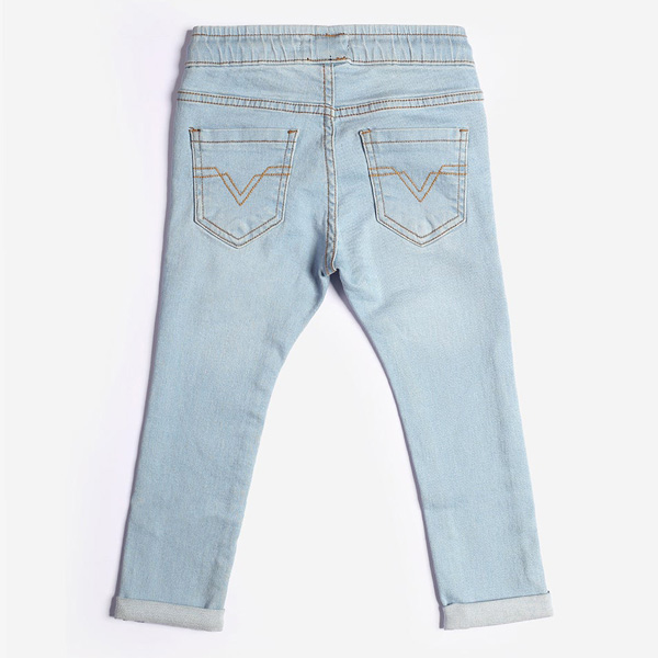 light blue rugby badge jeans for baby boys-2