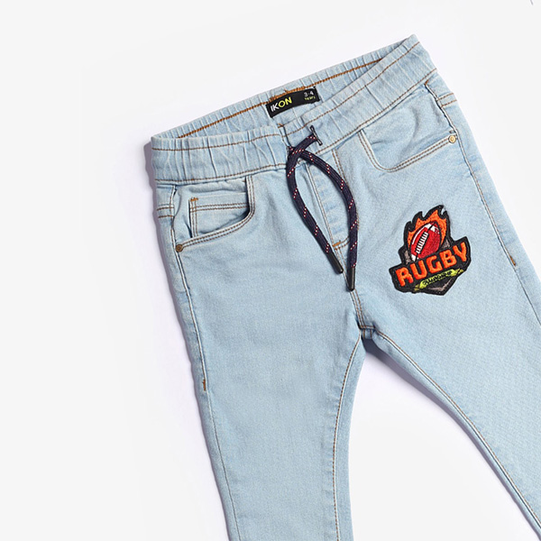 light blue rugby badge jeans for baby boys-3