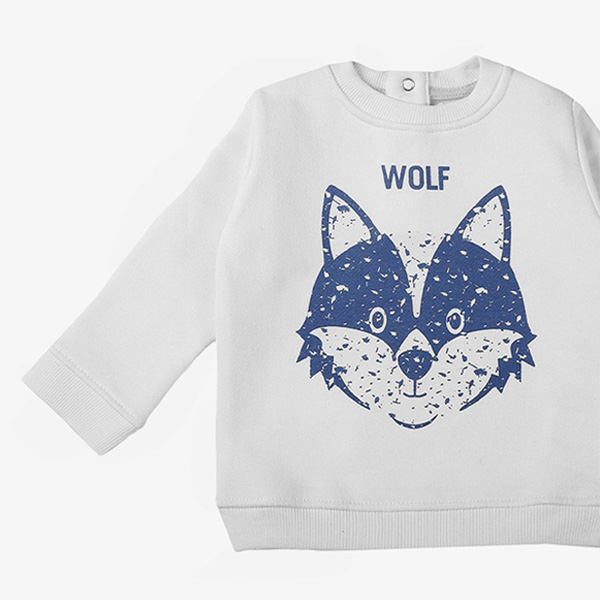 mango wolf sweatshirt for newborn baby 3