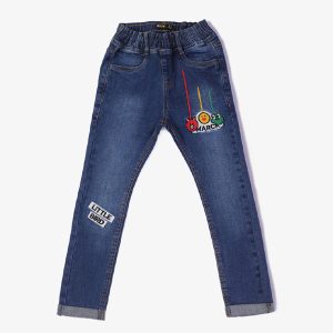 Mid Blue Angry Birds Jeans