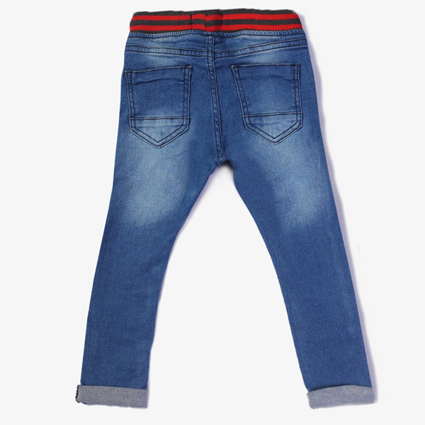 mid blue avenger jeans for boys-2