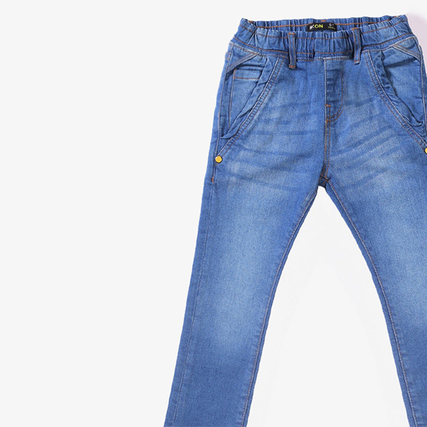 mid blue cross pocket jeans for boys-4