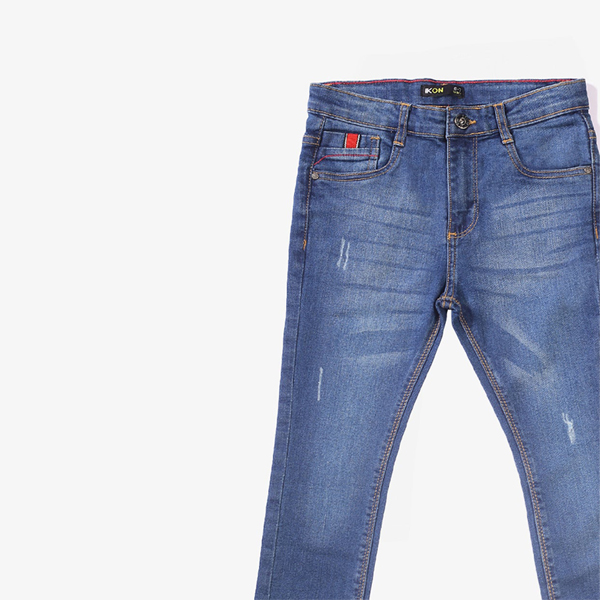 mid blue destroyed jeans for boys-4