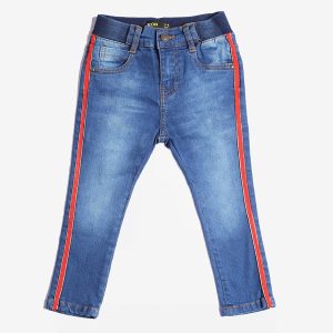 Mid Blue Red Tape Jeans For Baby Boys