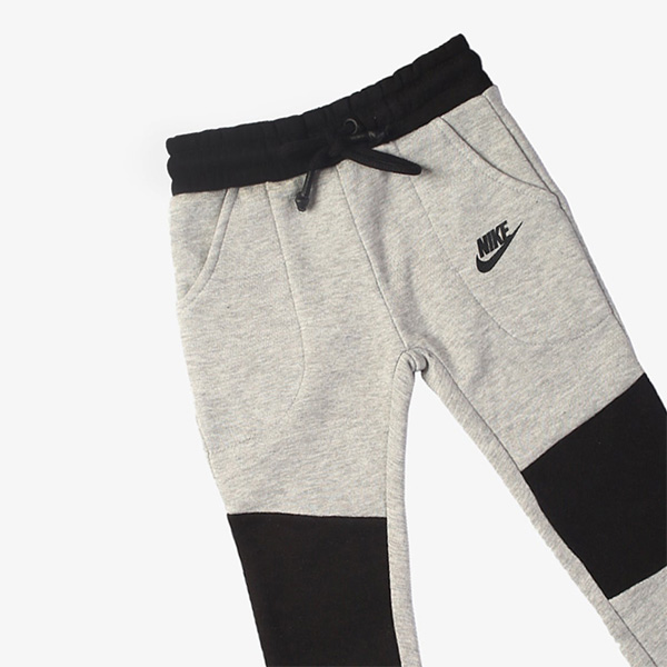nike grey and black panel trouser for boys-3