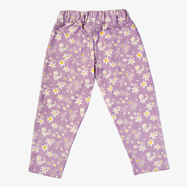 purple mo printed trouser for girls 2