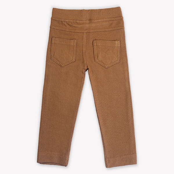 soft touch brown jegging jeans for baby girls 2