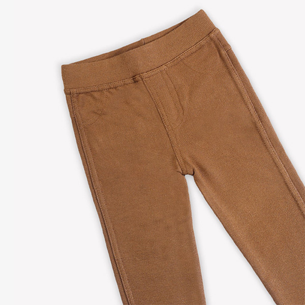 soft touch brown jegging jeans for baby girls 3