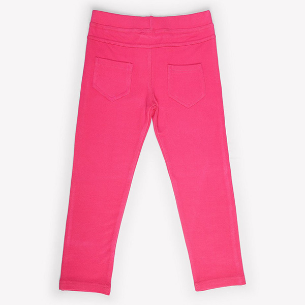 soft touch hot pink jegging jeans for baby girls 2