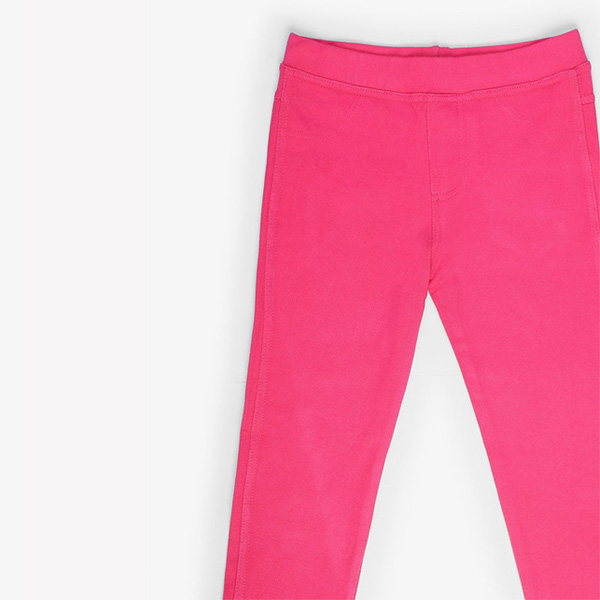 soft touch hot pink jegging jeans for baby girls 4