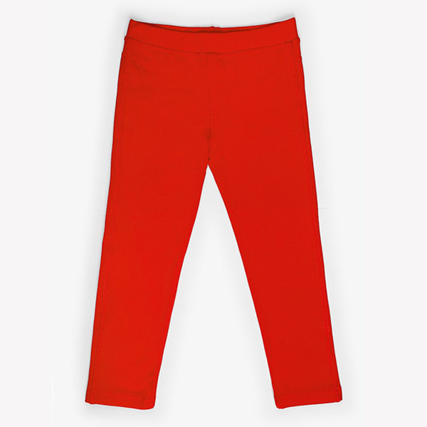 soft touch red jegging jeans
