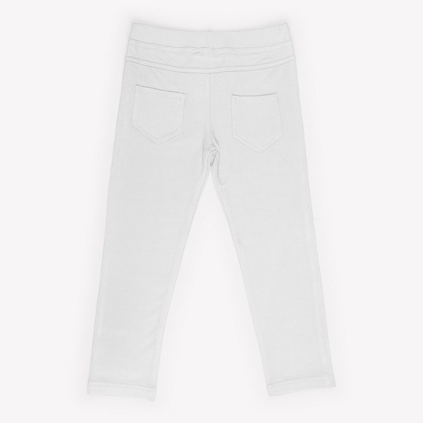 soft touchwhite jegging jeans for baby girls 2