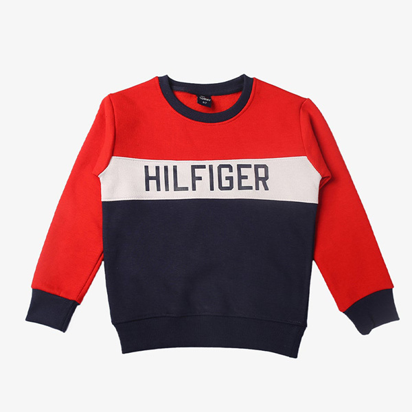 t-hilfiger red and black tracksuit for boys-2