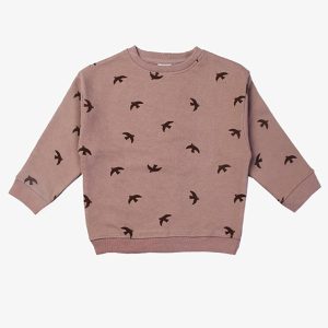 ZARA Bird Print Sweatshirt