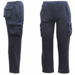 Blue Heavy Weight Cargo Pants