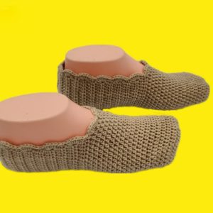 women skin handmade slipper socks