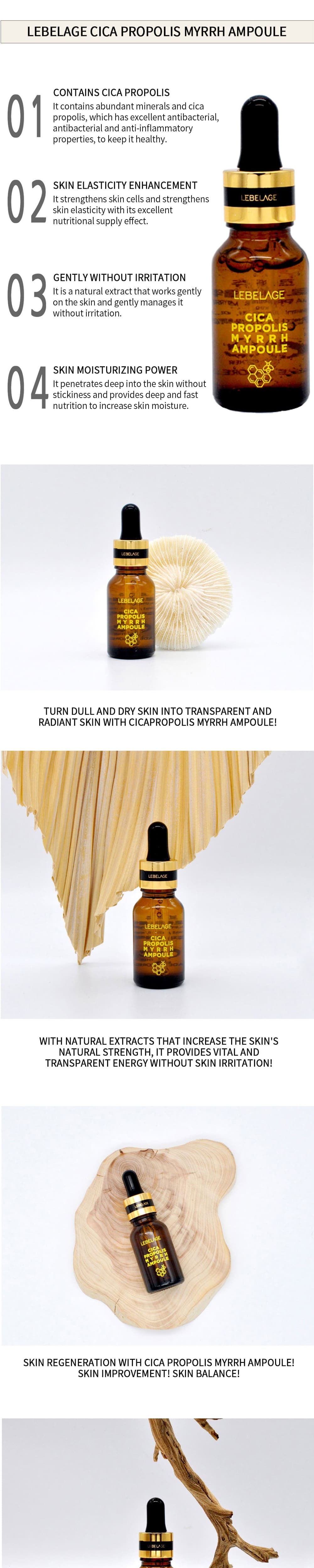 lebelage collagen green tea moisture skin package