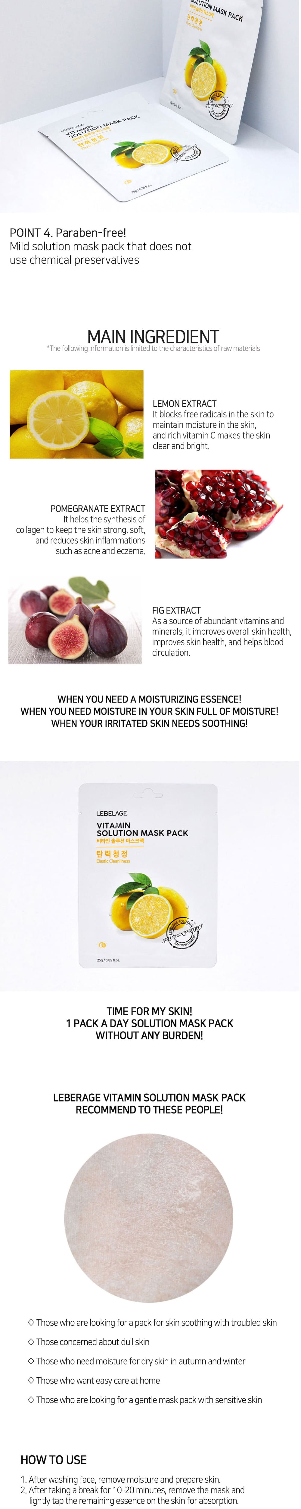 lebelage collagen green tea moisture skin use